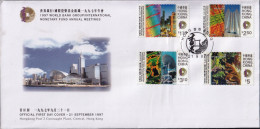 HONG KONG- MONETARY FUND ANNUAL MEETINGS WORLD BANK GROUP INTERNATIONAL - FDC COMPLETE- 1997-FC2-177 - Cartas & Documentos