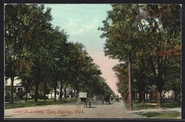 AK Saginaw, MI, Court St. Looking West  - Other & Unclassified