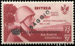 Italienisch Eritrea, 1934, D 1, Postfrisch - Sonstige & Ohne Zuordnung