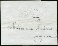 Mazedonien, 1841, Brief - North Macedonia