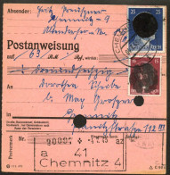 Sächsische Schwärzungen, 1945, AP 789 I + 793 I, Brief - Otros & Sin Clasificación