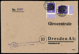 Sächsische Schwärzungen, 1945, AP 785 I (2), Brief - Otros & Sin Clasificación