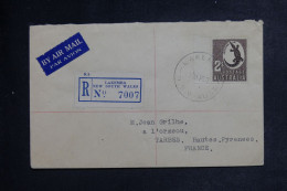 AUSTRALIE - Lettre Recommandée Par Avion > France - 1950 - M 1304 - Postmark Collection