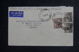 AUSTRALIE - Lettre Par Avion > Monaco - 1950 - M 1299 - Bolli E Annullamenti