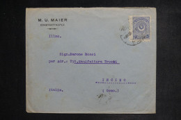 TURQUIE - Lettre De Constantinople > Italie - 1924 - M 1193 - Brieven En Documenten