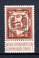 PRE52B MNH** 1914 - LEUVEN 14 LOUVAIN  - Typografisch 1912-14 (Cijfer-leeuw)
