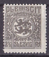 Deutsche Abstimmungsgebiete Schleswig Mi. Nr. 1 */MH (A1-19) - Schleswig