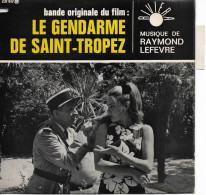 LOUIS DE FUNES Le Gendarme De Saint-Tropez 1966 EP 45 Tours - Soundtracks, Film Music