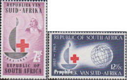 Südafrika 314-315 (kompl.Ausg.) Postfrisch 1963 Rotes Kreuz - Unused Stamps
