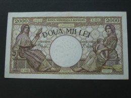 ROUMANIE - 2000  Doua MII Leii Lei 1941 - Banca Nationala A Romaniei   **** EN ACHAT IMMEDIAT **** - Rumänien