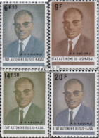 Süd-Kasai 25-28 (kompl.Ausg.) Postfrisch 1961 Kalonji - South-Kasaï