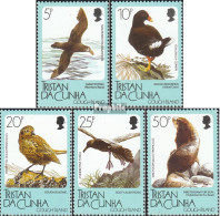 Tristan Da Cunha 468-472 (kompl.Ausg.) Postfrisch 1989 Tiere - Tristan Da Cunha