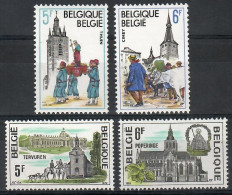 Belgium 1979 Mi 1998-2001 MNH  (ZE3 BLG1998-2001) - Koeien