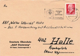 DDR Brief 1971 Plauen, EOS Adolf Diesterweg - Storia Postale
