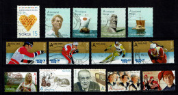 Norway 2014 - Lot Diff. Used, Versch. Gestempelt - Gebruikt