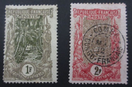 CONGO Fr. N°39/40 Oblit. COTE 55,00 EUROS  VOIR SCANS - Gebruikt