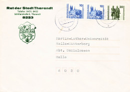DDR Brief 1990 Wendepost Mif. , Rat Der Stadt Tharandt - Storia Postale