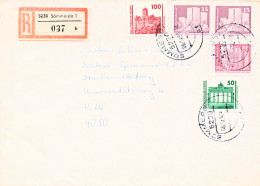 DDR Brief 1990 Wendepost Mif. ,Einschreiben Sömmerda 1 - Briefe U. Dokumente