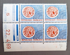 France 1969 N°129 En Bloc De 4 22/4/69 **TB Cote 20€ - 1960-1969