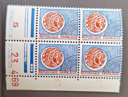 France 1969 N°129 En Bloc De 4 23/4/69 **TB Cote 20€ - 1960-1969