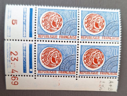 France 1969 N°129 En Bloc De 4 23/4/69 **TB Cote 20€ - 1960-1969