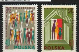 POLAND 1970 NATIONAL CENSUS SET OF 2 NHM National Statistics Statisticians Social Science - Nuovi