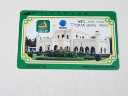 Indonesia-(ID-TLK-S-0229)-Mtq, Xvii-1994, Pekan Baru-(36)(400units)(1.7.94)-(tirage-300.000)-used Card - Indonesië