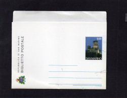 San Marino - Biglietto Postale - Vedute - Enteros Postales