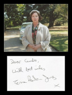 Tessa Peake-Jones - English Actress - Signed Card + Photo - Acteurs & Comédiens