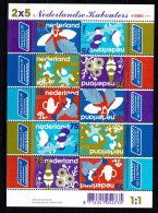 Nederland 2008 - NVPH 2603/2607 - Blok Block - Vel Kabouters, Gnomes, Nains, Gnom  - MNH - Neufs