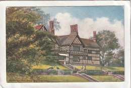 CPA :  14 X 9  -  Bramhall Old Hall From Bridge - Autres & Non Classés