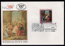 FDC Christkindl  1988 Vom 25.11.1988 - Other & Unclassified