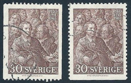 Schweden, 1961, Michel-Nr. 471 C+Du, Gestempelt - Usados