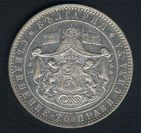 Bulgarien, 5 Leva 1884, Silber - Bulgarije