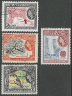 British Guiana. 1963-65 QEII. 4 Used Values To $1. Mult Block CA W/M SG 356 Etc. M6134 - Guyana Britannica (...-1966)