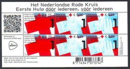 Nederland 2012 - NVPH 2902 - Blok Block - Eerste Hulp, Rode Kruis, Croix Rouge, Red Cross, MNH - Neufs