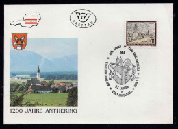 FDC Stifte Und Klöster 11.- Engelszell Vom 9.3.1990 - Other & Unclassified