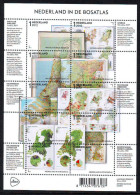 Nederland 2012 - NVPH 2937/2946 - Blok Block - Nederland In De Bosatlas  - MNH - Ongebruikt