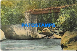 178837 BOLIVIA PUENTE SOBRE EL FANA - MAYU BREAK CIRCULATED TO LA PAZ POSTAL POSTCARD - Bolivia