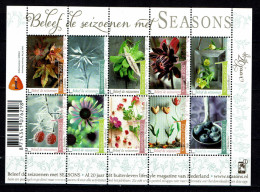 Nederland 2012 - NVPH 2957/66 - Blok Block - Seasons, Flowers, Fleurs, Fruit - MNH - Nuevos