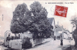 58 - Nievre - SAINT HONORE Les BAINS - Rue De L'église - Saint-Honoré-les-Bains