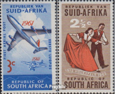 Südafrika 309,310 (kompl.Ausg.) Postfrisch 1961/62 Luftpost, Volksspiele - Nuovi