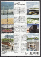 Nederland 2013 - NVPH 3016/3025 - Blok Block -125 Years Arcadis Heidemij, Architecture - MNH Postfris - Nuevos