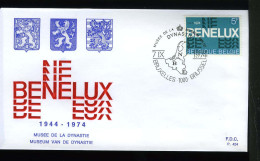 1723 - FDC - 30 Jaar Benelux - Stempel: Bruxelles - Brussel - 1971-1980