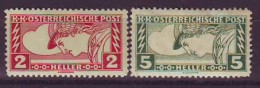 AUSTRIA 219-220,used,falc Hinged - Usados