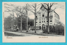 * Ginneken - Breda (Noord Brabant - Nederland) * (Foto Van Erp - Uitgave J.H. Van Gaalen) Hotel Mastbosch, Tram à Cheval - Breda