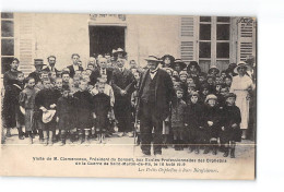 SAINT MARTIN DE RE - Visite De M. Clémenceau Aux Ecoles Professionnelles Des Orphelins De Guerre - 1919 - Très Bon état - Saint-Martin-de-Ré