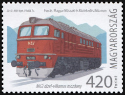 Hungary 2015. 50 Years Of The First M62 Locomotive In Hungary (MNH OG) Stamp - Neufs