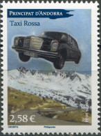 Andorra [Fr.] 2024. The Rossa Taxi (MNH OG) Stamp - Ungebraucht