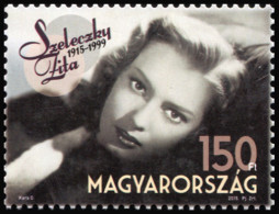 Hungary 2015. Centenary Of The Birth Of Zita Szeleczky (MNH OG) Stamp - Unused Stamps